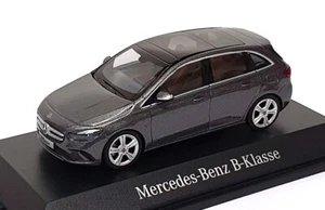 Herpa 1/43 Scale Diecast B6 696 0456 - Mercedes Benz B-Class - Mountain Grey - Picture 1 of 5