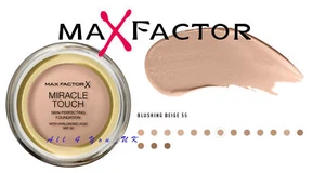 Max Factor Miracle Touch Skin Perfecting Foundation 11.5g -  055 Blushing Beige - Picture 1 of 1