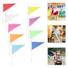  9pcs Small Solid Color Flags Celebration Waving Flags Parade Colored Small