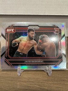 2023 Panini UFC Prizm Javid Basharat Rookie RC Silver Prizm