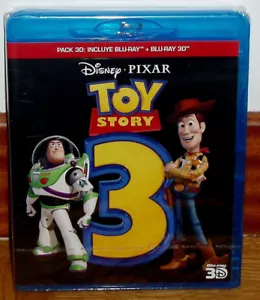 Toy Story 3 Disney Combo Blu-Ray 3D + 2 Blu-Ray Sealed New (Unopened) R2 - Picture 1 of 1