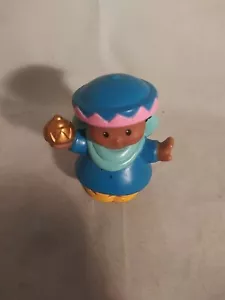 Fisher Price Little People Christmas Wise Men Blue nativity manger Figure Toy - Picture 1 of 2