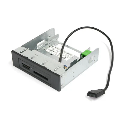HP 14-in-1 Media Card Reader Fronteinschub Einbaurahmen 5,25" 698661-002  - Bild 1 von 4