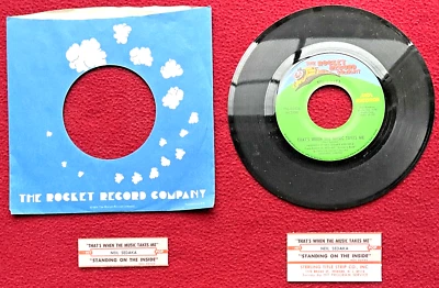 Neil Sedaka – That's When Music Takes Me: 2 Juke Strips NM- SHIPS FREE & INSURED - Image 1 of 4