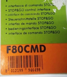 BTICINO F80CMD CONTATTO AUSILIARIO 1NO CON COMANDO MANUALE SALVAVITA STOP&GO - Foto 1 di 2