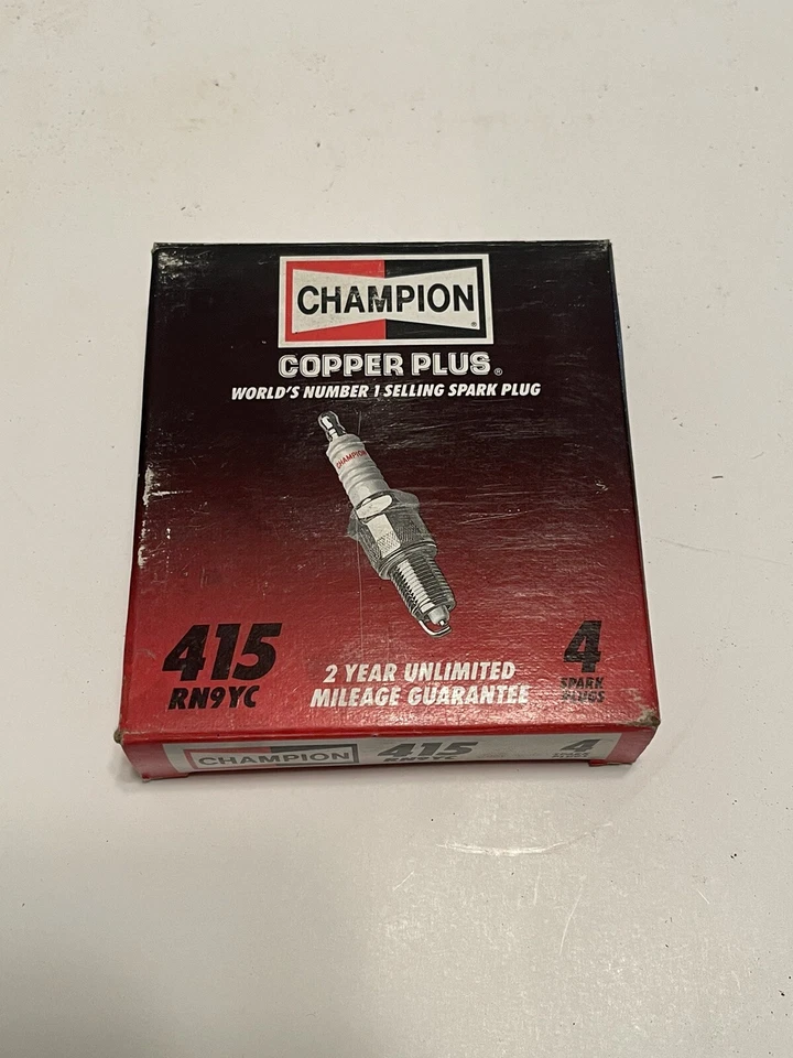 4 PCs Spark Plug Champion Spark Plug RN9YC - Image 1 of 2
