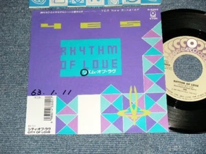 YES  Japan 1987 P-2359 PROMO 7"45 RHYTHM OF LOVE - Picture 1 of 6