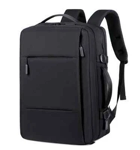 Classic Travel Business Laptop Backpack Expandable USB Large Capacity Waterproof - Picture 1 of 12