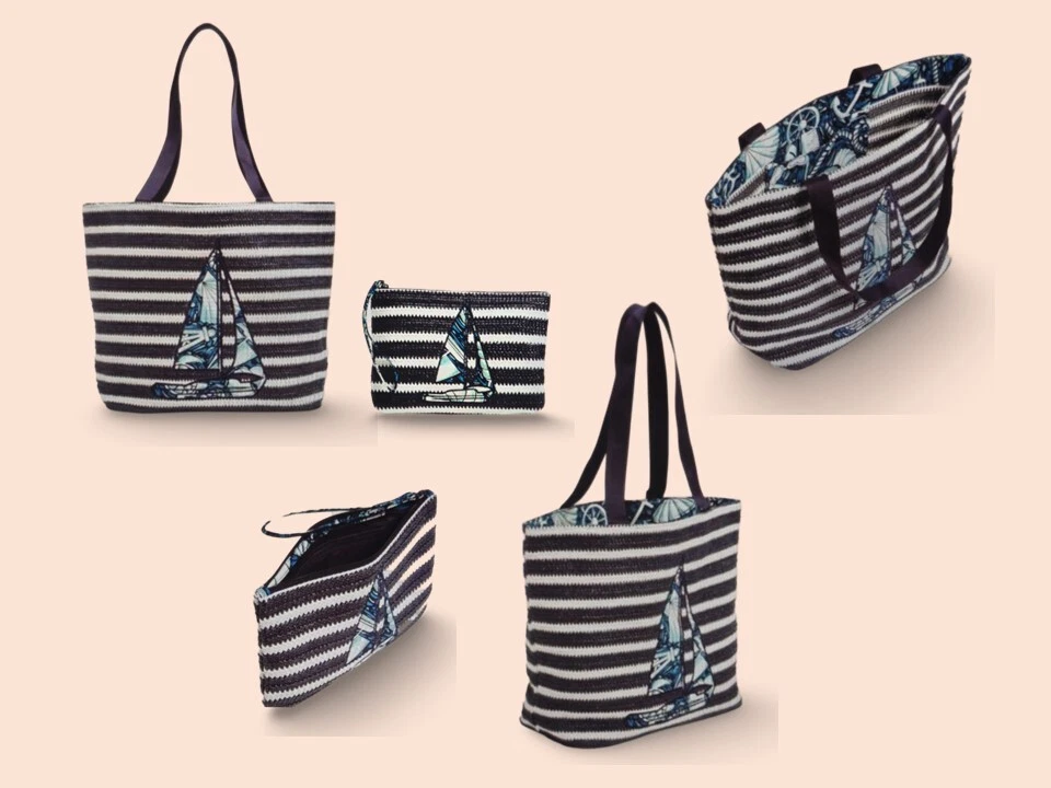 Vera Bradley Vacaciones Playa Crucero Vacaciones Primavera Paja Costa ¡Suficiente para hacer una combinación! Foto 1 de 2