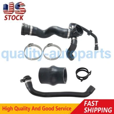 Set of 6pcs Upper Radiator Hose Kit Fit BMW 535i 535i xDrive 640i 740Li 740i N55 - Image 1 of 4