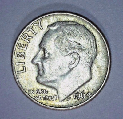 1964-D Roosevelt Dime DDR - Image 1 of 4