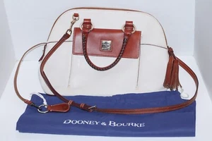 Dooney & Bourke Umhängetasche weiß Aubrey kommt mit Original Tasche siehe Beschreibung - Bild 1 von 9