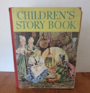 Children's Story Book Whitman Publishing 1934 More Than 60 Famous Stories - Imagen 1 de 18