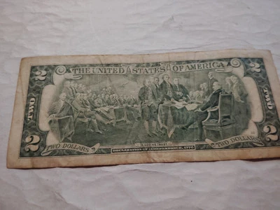 $2 Dollar Bill 2009 Series A Rare  - Image 1 of 4