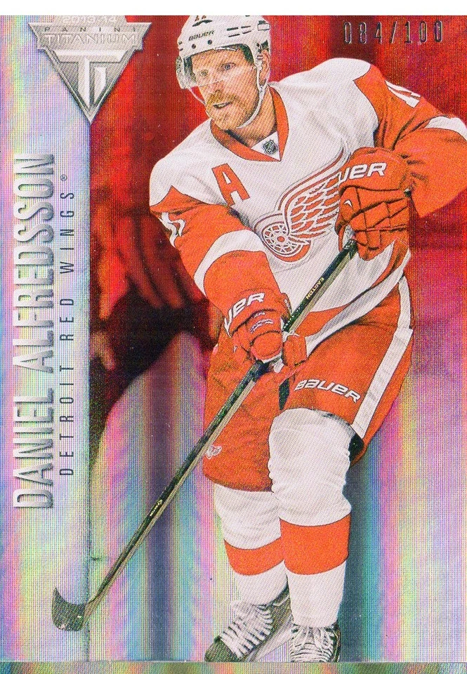 2013-14 Panini Titanium Draft Position #21 Daniel Alfredsson /100 - HKY - Image 1 of 1