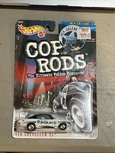 Vintage Hot Wheels Cop Rods 1970 Chevelle SS New Orleans NIP - Picture 1 of 3