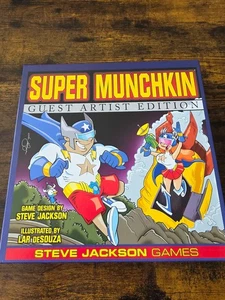 Steve Jackson Super Munchkin Guest Artist Edition komplett und organisiert - Bild 1 von 6