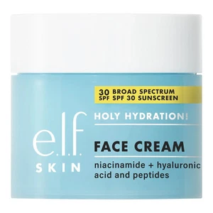 e.l.f. Holy Hydration Gesichtscreme Breitspektrum LSF 30 Sonnencreme spendet Feuchtigkeit... - Bild 1 von 6
