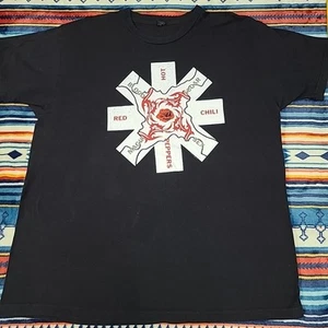 Red Hot Chili Peppers Blood Sugar Sex & Magik Tultex T-Shirt Black XL GUC - Picture 1 of 9