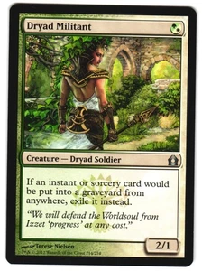Dryad Militant 214 U Return to Ravnica NM MTG - Picture 1 of 2