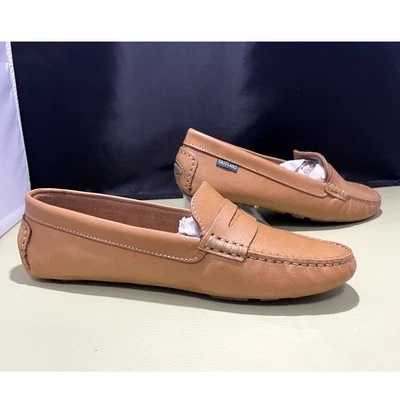Slip-on Shoe Loafer Leather Eastland Patricia Camel Sz 10 - Изображение 1 из 4
