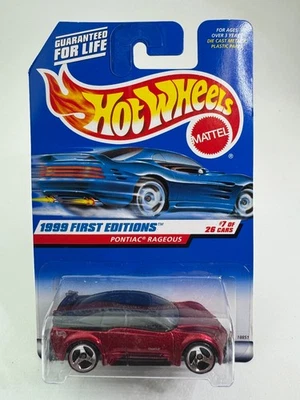 Hot Wheels 1999 First Editions Pontiac Rages Collector No 675 - Image 1 of 4