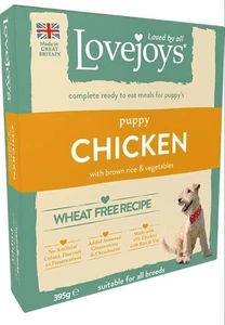 Lovejoys Chicken Hypoallergenic Puppy Wet Food 10 x 395g - Picture 1 of 3