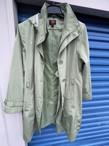 Gallery New York Women's Green French Coat Size XL - Picture 1 of 5