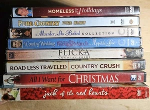 Hallmark Style Holiday Country Wedding Christmas Flicka Dvd Lot - Picture 1 of 11