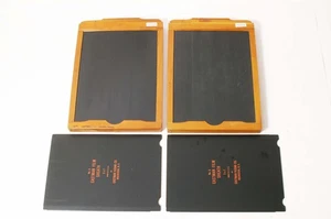 C13449~ 5X7 - TWO SENECA Plate Holders & 2 Kodak Film Sheath - USED - Picture 1 of 5