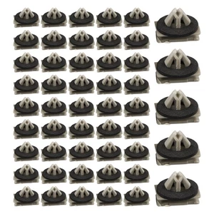 50*/Set Rocker Panel Moulding Clip Exterior Trim Fastener For Jeep Cherokee US - Picture 1 of 16