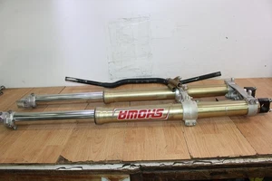 2008 Honda CRF250R Front Forks / Triple Clamps / Handlebars - Picture 1 of 23