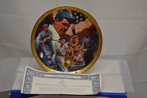 1995 FRANKLIN MINT THE LEGENDARY BABE RUTH PLATE #48 8687 - Picture 1 of 2