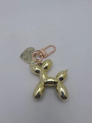 ❤️ Llavero Globo Dorado Perro Llaves Coche Llavero Mochila Cartera Dije Regalo Foto 1 de 4