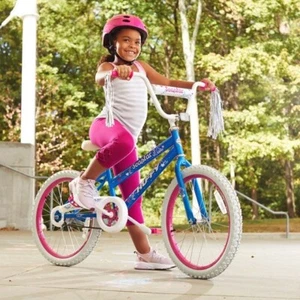 New Huffy 20 In. Sea Star Kids Bike for Girls Ages 5 and Up Child Blue and Pink - Picture 1 of 10