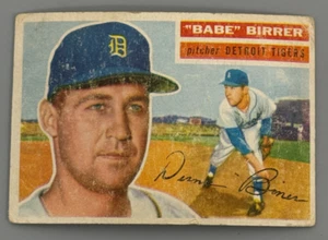 1956 Topps #84 Babe Birrer white back - Picture 1 of 2