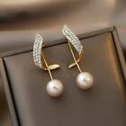 Long Tassel Pearl Earrings Stud Dangle Hoop Hook Women Wedding Fashion Jewelry