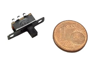 1x Mini Schalter Ein Aus - Schiebeschalter 0,3A - 5V SPDT  - Bild 1 von 3