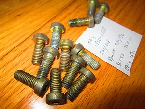 DUCATI OEM early style ROTOR BOLTS 91-98 MONSTER SS (SOME ST) - Foto 1 di 3