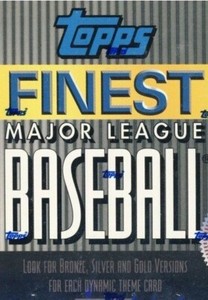 1996 Topps Finest Baseball CHOOSE YOUR PLAYER COMPLETE YOUR SET