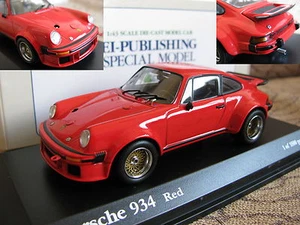 1/43 Kyosho Corretto Collezione Porsche 934 red diecast (1 of 1500 pcs) - Picture 1 of 1