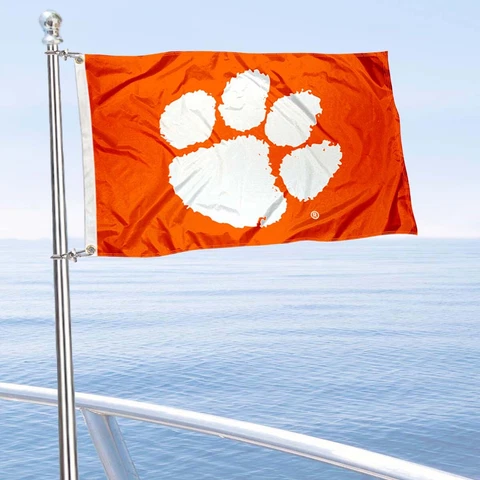 Clemson CU Tigers Boat and Golf Cart Flag Cover