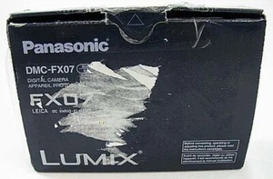 Cámara digital Panasonic Lumix DMC-FX07 7,0 MP TAL CUAL negra - Imagen 1 de 6