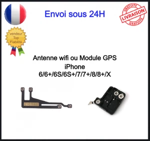Antenne Wifi Module Gps Réseau Iphone 6 6s 6s+ plus 7 7plus 8 8plus X XR XS XSM - Imagen 1 de 26