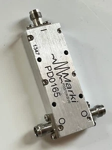 MARKI PD0165 ULTRA WIDEBAND 65GHz 1.85MM RF POWER DIVIDER COMBINER ae1w84 - Picture 1 of 5