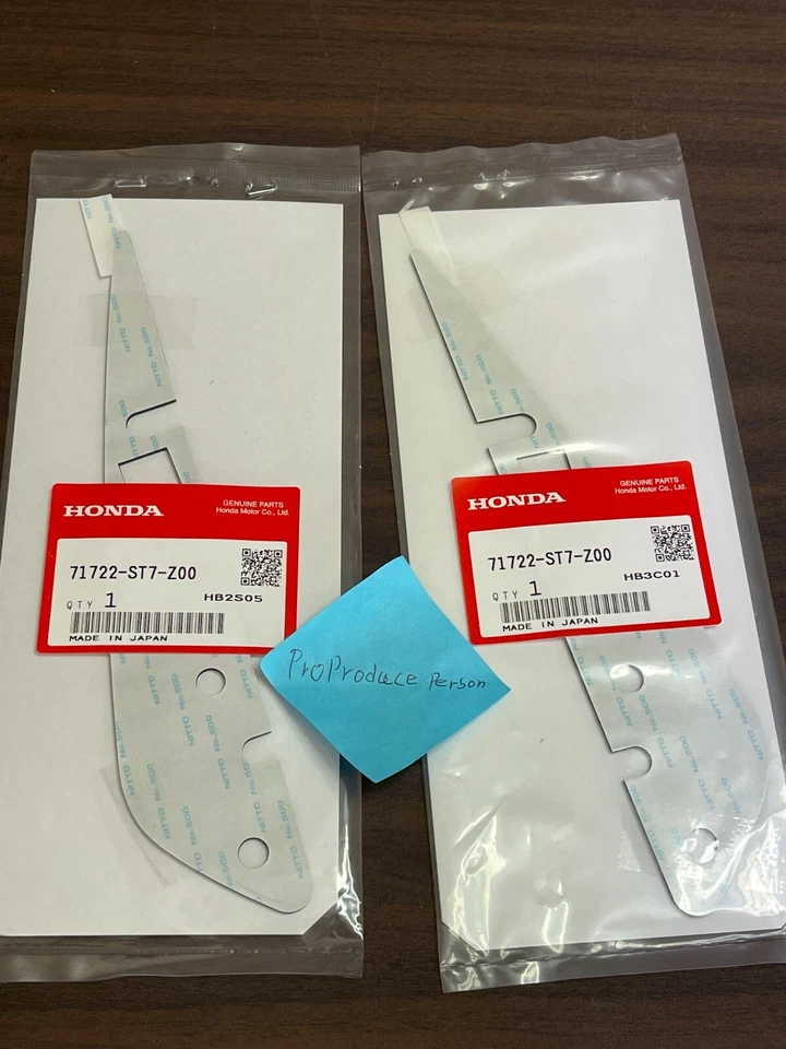 OEM Honda Acura Integra Type R Dc2 Wing Spoiler Gasket Sponge Set of 2