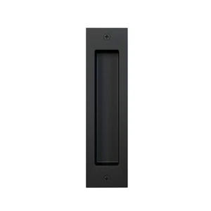 Manija de tracción al ras de acero empotrado TMS para puerta corredera granero armario puerta de bolsillo - Imagen 1 de 9