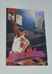96-97 FLEER ULTRA - DENNIS RODMAN FORWARD CHICAGO BULLS CARD # 19 - Bild 1 von 4