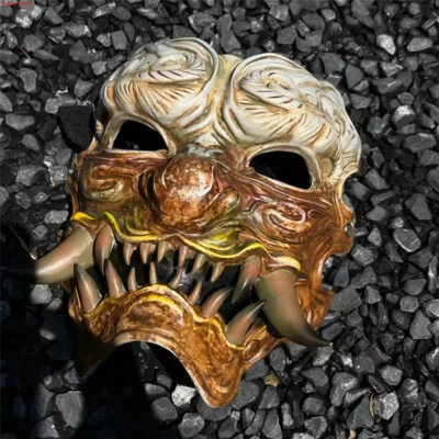 Game Black Myth Wukong The Destined One Cosplay Props Mask Resin Prajna Nuo Mask - Image 1 of 4