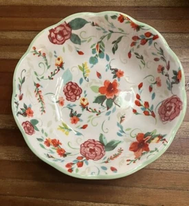 The Pioneer Woman Painted Meadow Ceramic Pasta Bowl Dinnerware Cereal Bowl EUC - Picture 1 of 4